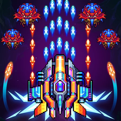 Game icon for Galaxiga: Galaxy Arcade Game by 1SOFT