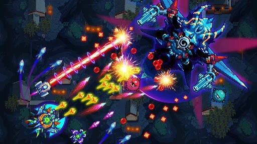 Gameplay screenshot 4 from Galaxiga: Galaxy Arcade Game - Arcade game